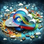 "Infographic illustrating key cloud data migration platforms and strategies for seamless enterprise data transfer, highlighting features, benefits, and best practices for successful migration."