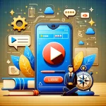 "Person using a TikTok video downloader app on a smartphone to save videos from TikTok in just a few steps, illustrating the process of downloading TikTok content effectively."